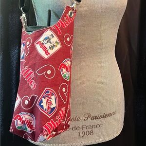 Philadelphia Phillies throwback logo H20 crossbody sling